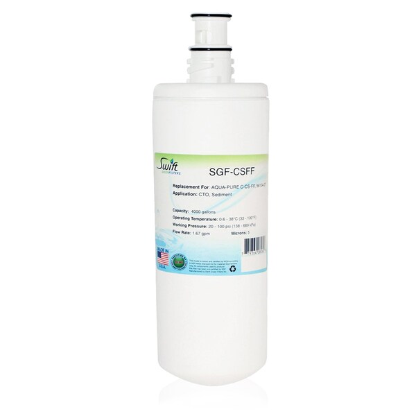 Replacement for 3M Aqua Pure C-CS-FF by Swift Green Filters